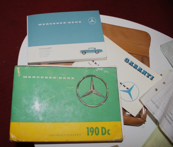 773454-56 Mercedes-Benz 200 D Manual, 55hp, 1967