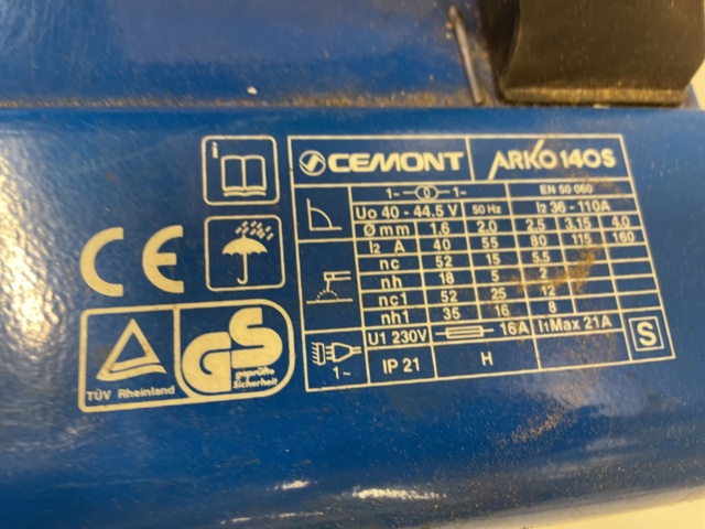 998804-7 Stick welding ARKO 140 S