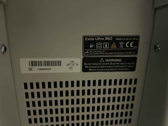 1050342-7 Body sculpting BTL Exils Ultra 360 -2021