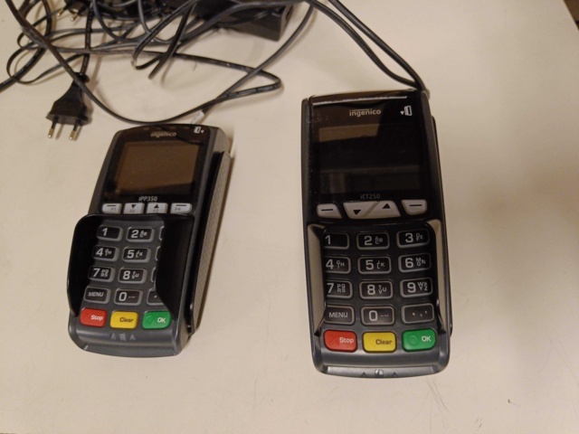 929356-1 Two Ingenico card readers
