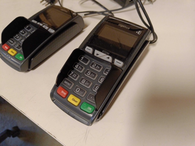 929356-2 Two Ingenico card readers