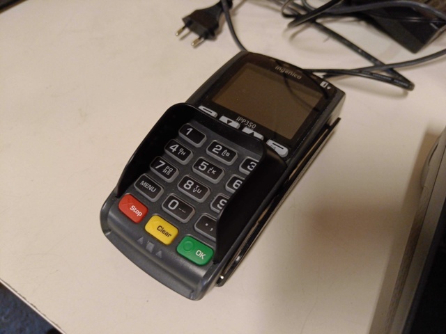 929356-3 Two Ingenico card readers