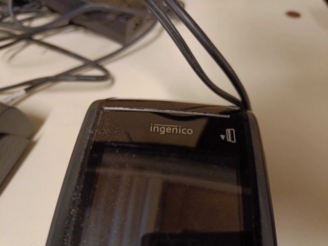 929356-4 Two Ingenico card readers