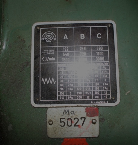 773456-4 Milling machine - Fritz Werner