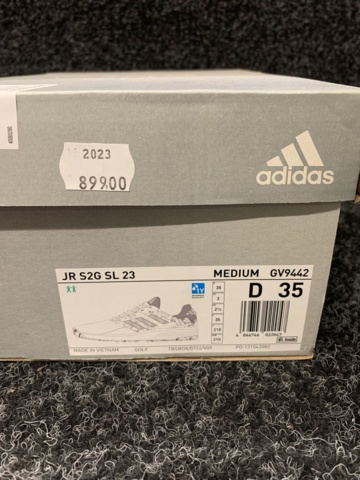 1083091-4 Golf shoes Adidas JR S2G SL 23, Size US 3