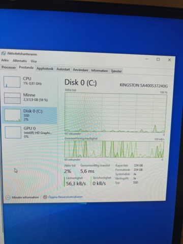 919695-4 Dell Optiplex 9020 with screens i5/4GB/222GB SAD