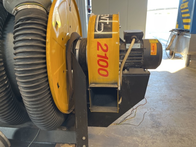 1039582-5 Exhaust gas extractor Plymovent 2100