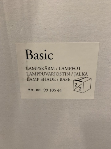 1083198-3 Golvlampa Malmbergs Basic