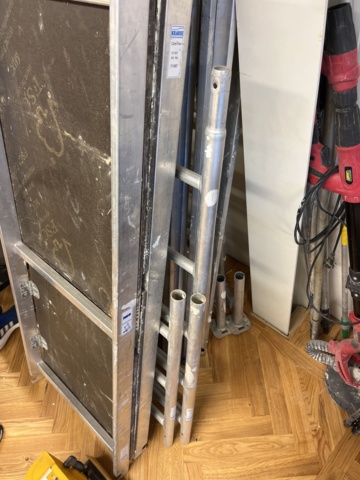 1078404-5 Construction scaffolding Krause Clim Tec approx. 5x1.6m