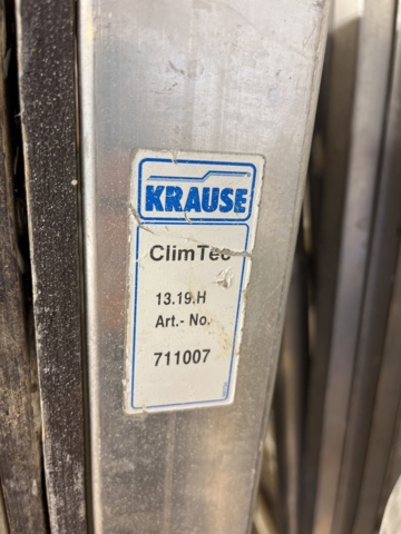 1078404-6 Construction scaffolding Krause Clim Tec approx. 5x1.6m
