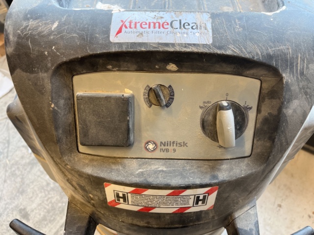 1078407-4 Nilfisk IVB 9 Industrial vacuum cleaner Dry/wet