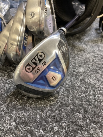 1082800-7 Golf set with bag Olyo MRH CS-18 Men's steel set (Not complete)