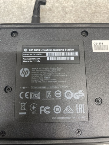 1060324-15 HP HSN-114C-5 laptop with docking station