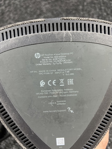 1024311-6 Desktop computer HP Pavillion Wave i5/8GB/120SSD/1TBHDD