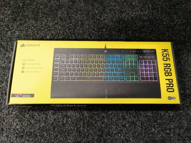 1090270-3 Gaming keyboard Corsair K55 RGB PRO Gaming Keyboard