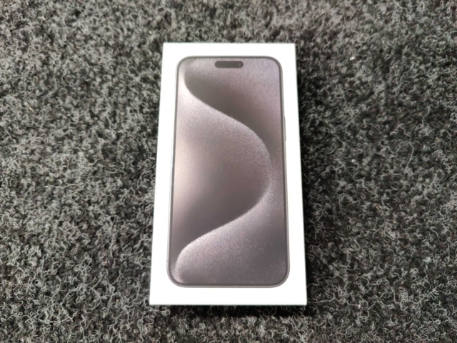 1090288-3 Mobile phone Apple iPhone 15 Pro Max 256GB Black Titanium