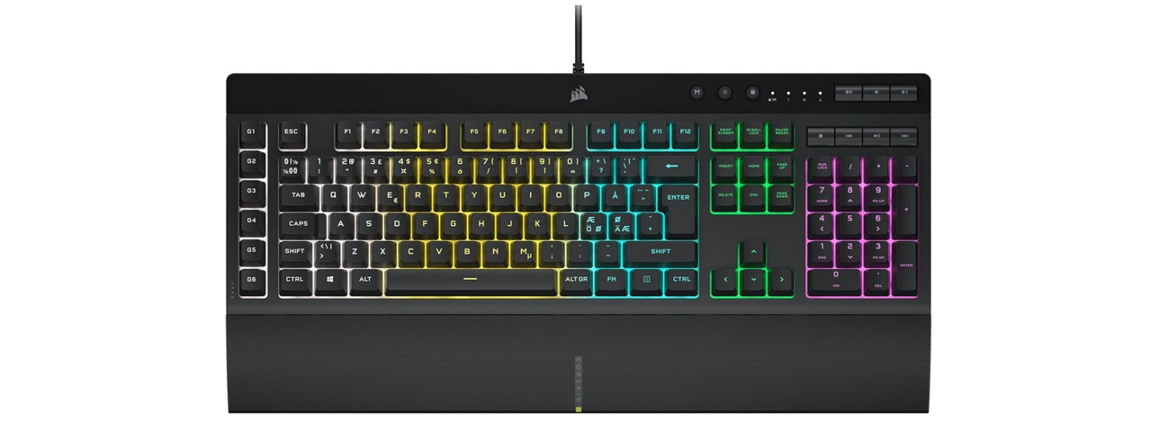 1090270-2 Gaming keyboard Corsair K55 RGB PRO Gaming Keyboard
