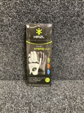 1100167-1 6 golf gloves HIRZL Trust Hybrid Plus+ Mens Regular size. M/L (1 left and 5 right)
