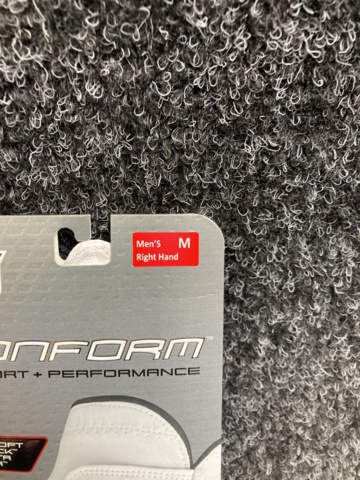 1100235-2 6 golf gloves Wilson Staff Conform Men's Right size M