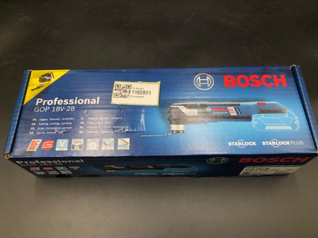 1102851-2 Bosch GOP 18V-28 multi-tool without battery and charger - Shipping included