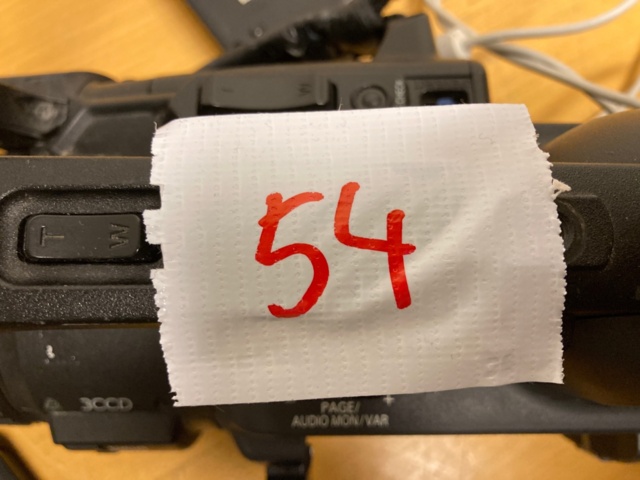 1104086-12 Panasonic AG-HVX201AE Camcorder - 997h