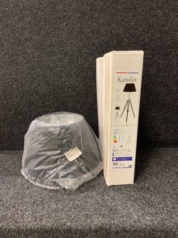 1083752-2 3 floor lamps Malmbergs Karolin, black