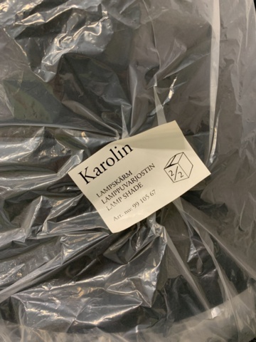 1083752-3 3 floor lamps Malmbergs Karolin, black