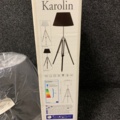 1083752-5 3 floor lamps Malmbergs Karolin, black