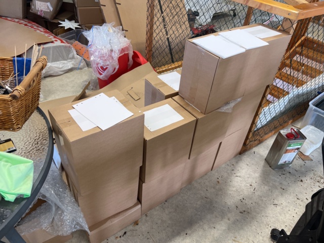 1050477-9 Gästböcker i trä, med papper