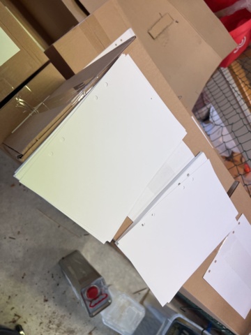 1050477-10 Gästböcker i trä, med papper