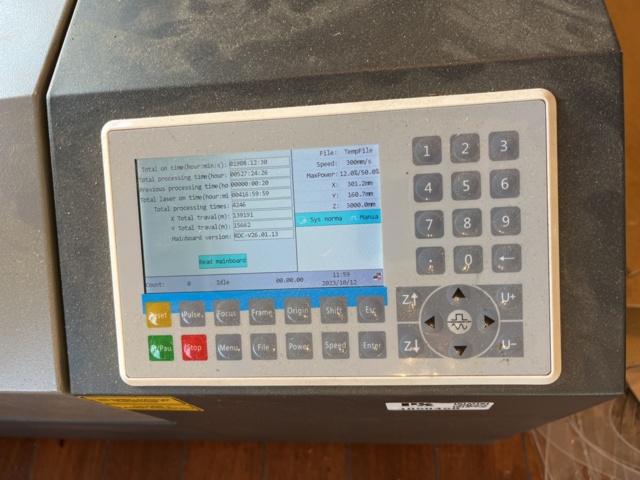 1050458-2 Laser cutter MetaQuip MQ4060-60W Co2 -2021