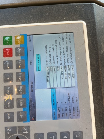 1050458-3 Laser cutter MetaQuip MQ4060-60W Co2 -2021