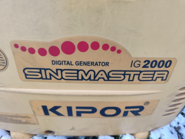 1104546-3 Inverter generator Kipor Sinemaster IG2000 (rep object)