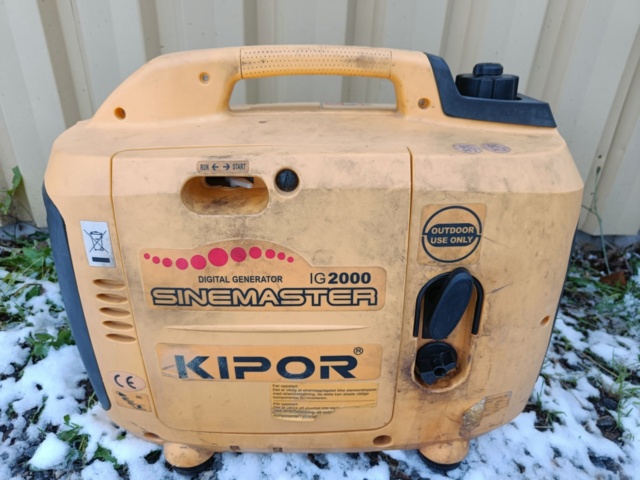 1104546-1 Inverter generator Kipor Sinemaster IG2000 (rep object)