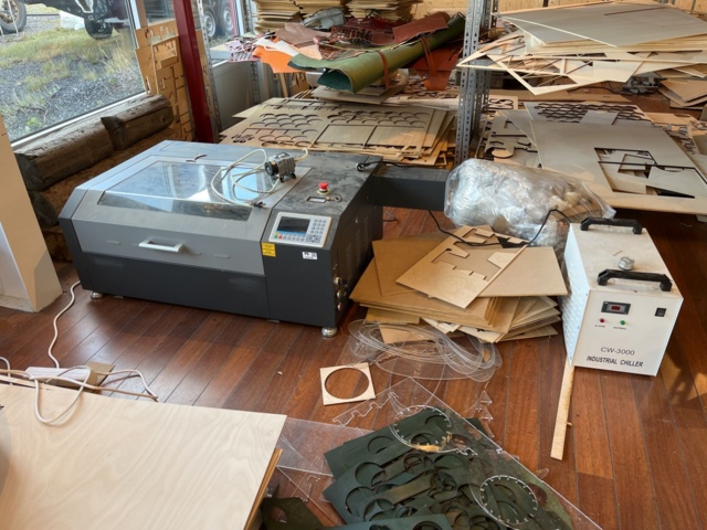 1050458-4 Laser cutter MetaQuip MQ4060-60W Co2 -2021