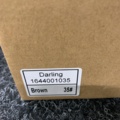 1083871-3 Fårskinnstofflor Darling brown, strl 35