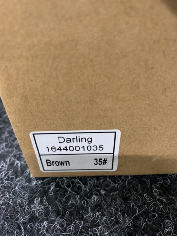 1083871-3 Fårskinnstofflor Darling brown, strl 35