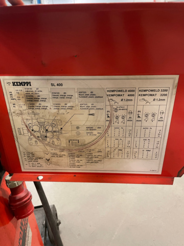 1049676-15 Migsvets Kemppi, KempoWeld 3200 with KempoWeld Wire 400