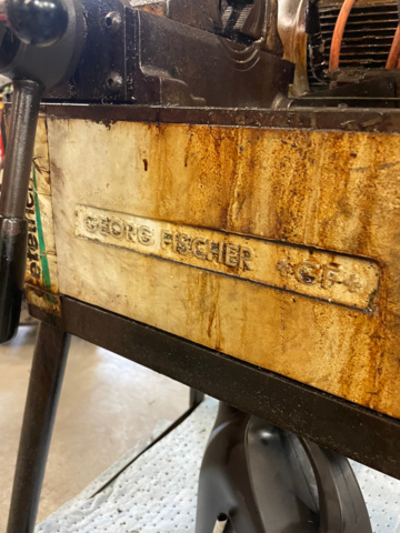 1049678-14 Thread machine/belt machine George Fischer Km 2 with tool