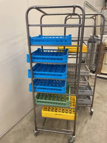 998832-2 2 st Diskvagnar samt korgar