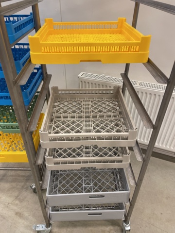 998832-10 2 st Diskvagnar samt korgar