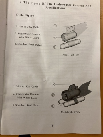 1100283-9 Underwater camera BestWill