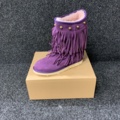 1098209-1 Sheepskin boots El Paso purple, size 39
