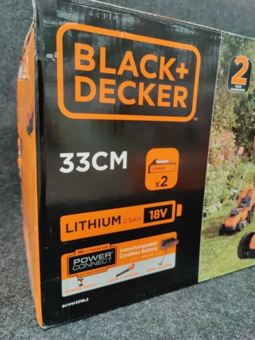 1088233-3 Gräsklippare Black & Decker BCMW3318L2-QW 18V