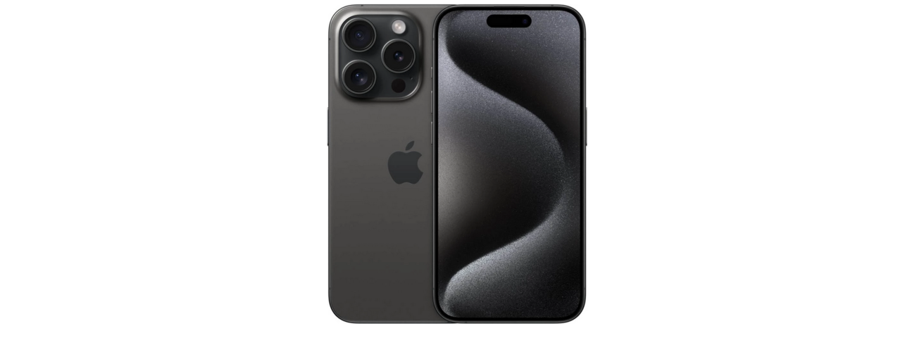 1090501-2 Apple iPhone 15 Pro 256GB Black Titanium