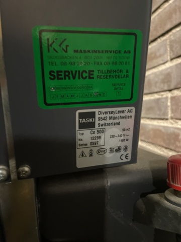 1060352-6 Taski Scrubber