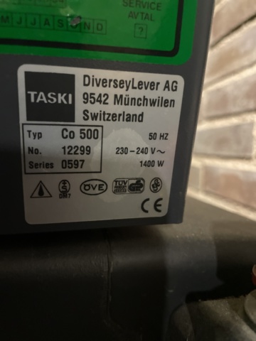 1060352-7 Taski Scrubber