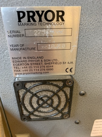 1035207-6 Pryor marking equipment