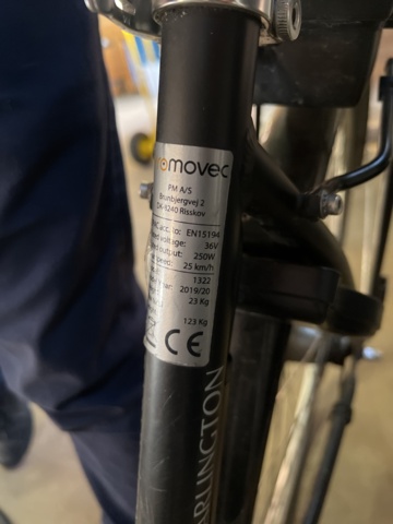 1024330-9 Electric bike Darlington Raleigh repair item -2019