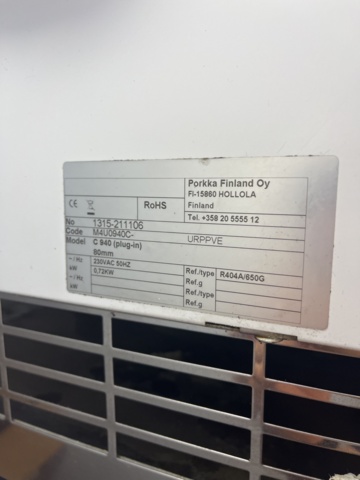 1052468-5 Smaller cold room for dismantling Porkka